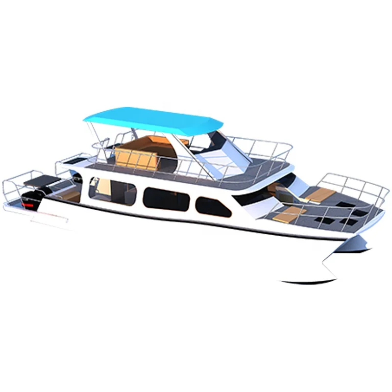 
15m Aluminum catamaran passenger boat for sale Southeast Asia 
