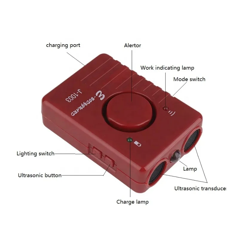 Passiontech Electric Shock Dogs Cats Pet Training Products Training Collars Shock for Security with Torch Eco-friendly Stocked