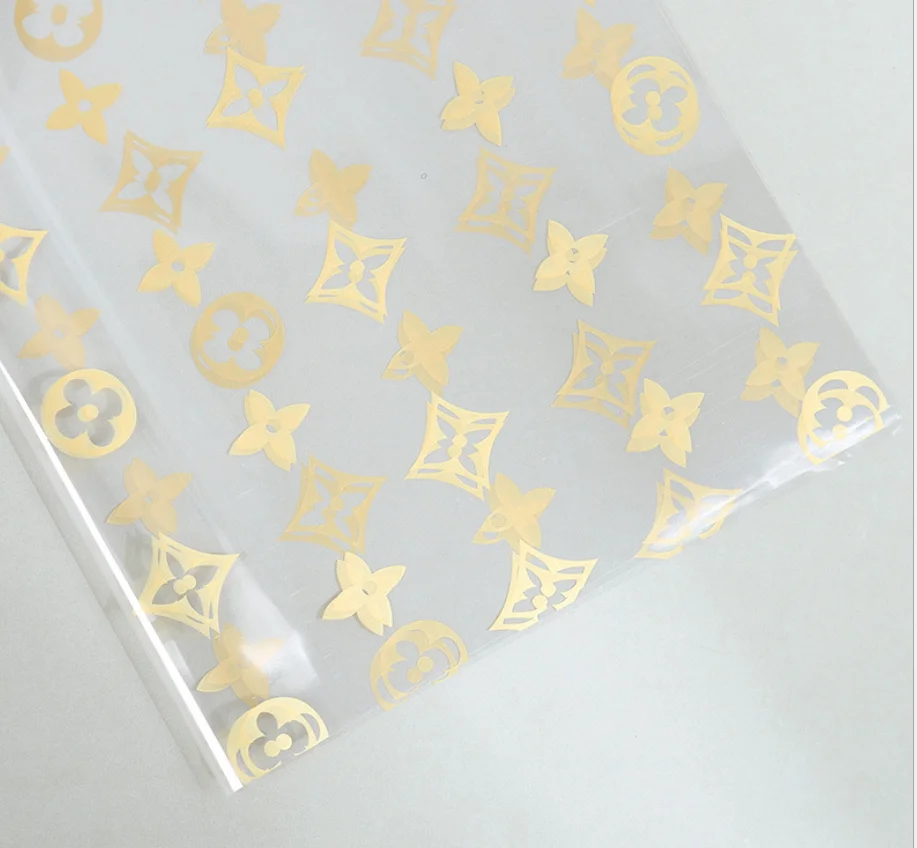 Hot sale Matte double-sided two-color waterproof roll bouquet flower bouquet wrapping paper wrapping flower