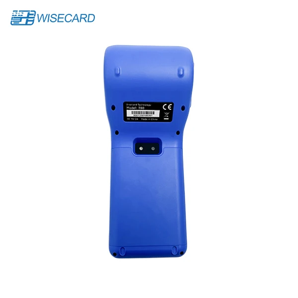 WCT-T80 Android 12 Handheld POS Terminal with Touch Screen Built-In Thermal Printer NFC Card Reader Function Pos Systems
