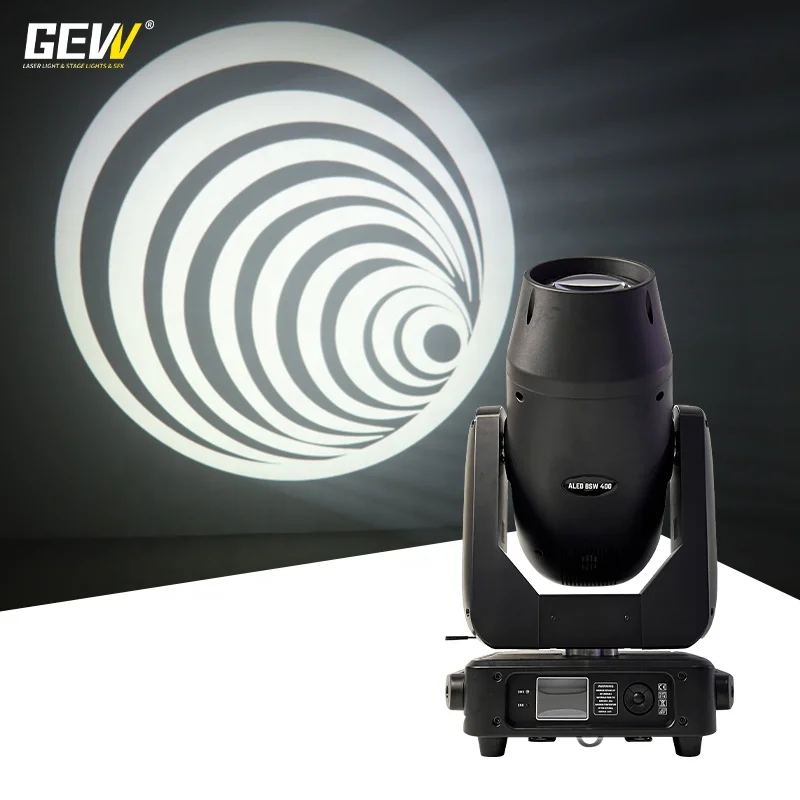 GEVV CMY CTO LED 400W 3 in 1 Beam Spot Wash Moving Head Beam Light For DJ Disco Stage Lighting