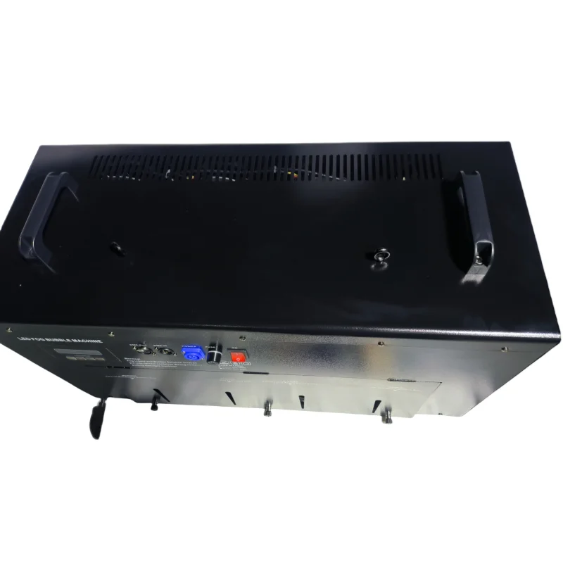 New bubble fog machine 1500w 4 heads RGBW 4 in 1 Led stage effect machine DMX with remote control