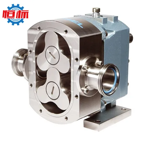 chemicals sulfonic viscous oil liquid two twin lobe transfer rotari rotary sanitary lobe pump price