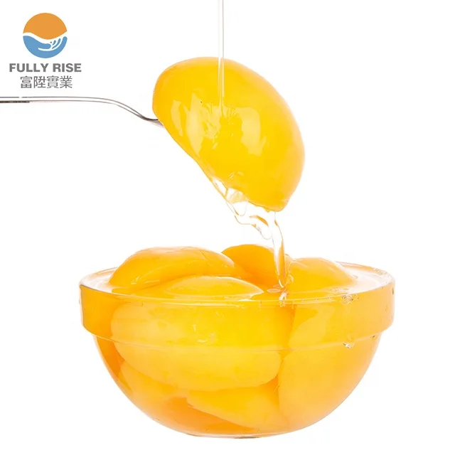 New Season Canned Yellow Peach in Glass Jar 530g/680g/1500g