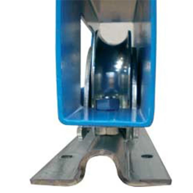 Heavy Duty Floor Track Rail And Guide Glide Hanging Wheel Roller For Sliding Wood Metal Door Gate