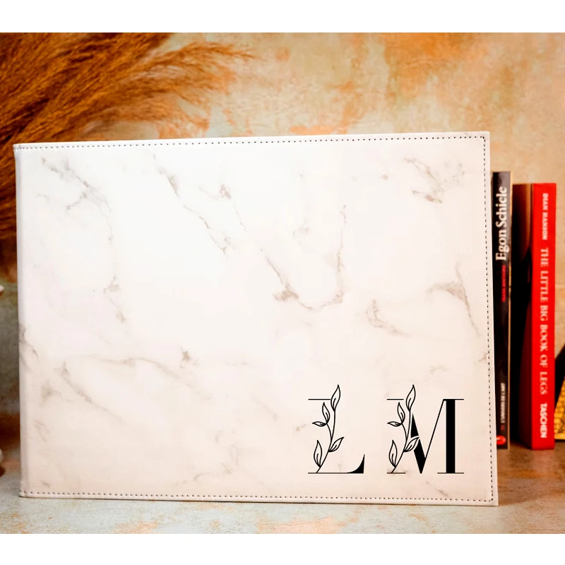 Blue Leather A4 Certificate Custom Design Smooth Imprinted Diploma Certificate Cover School Graduation PU Folder