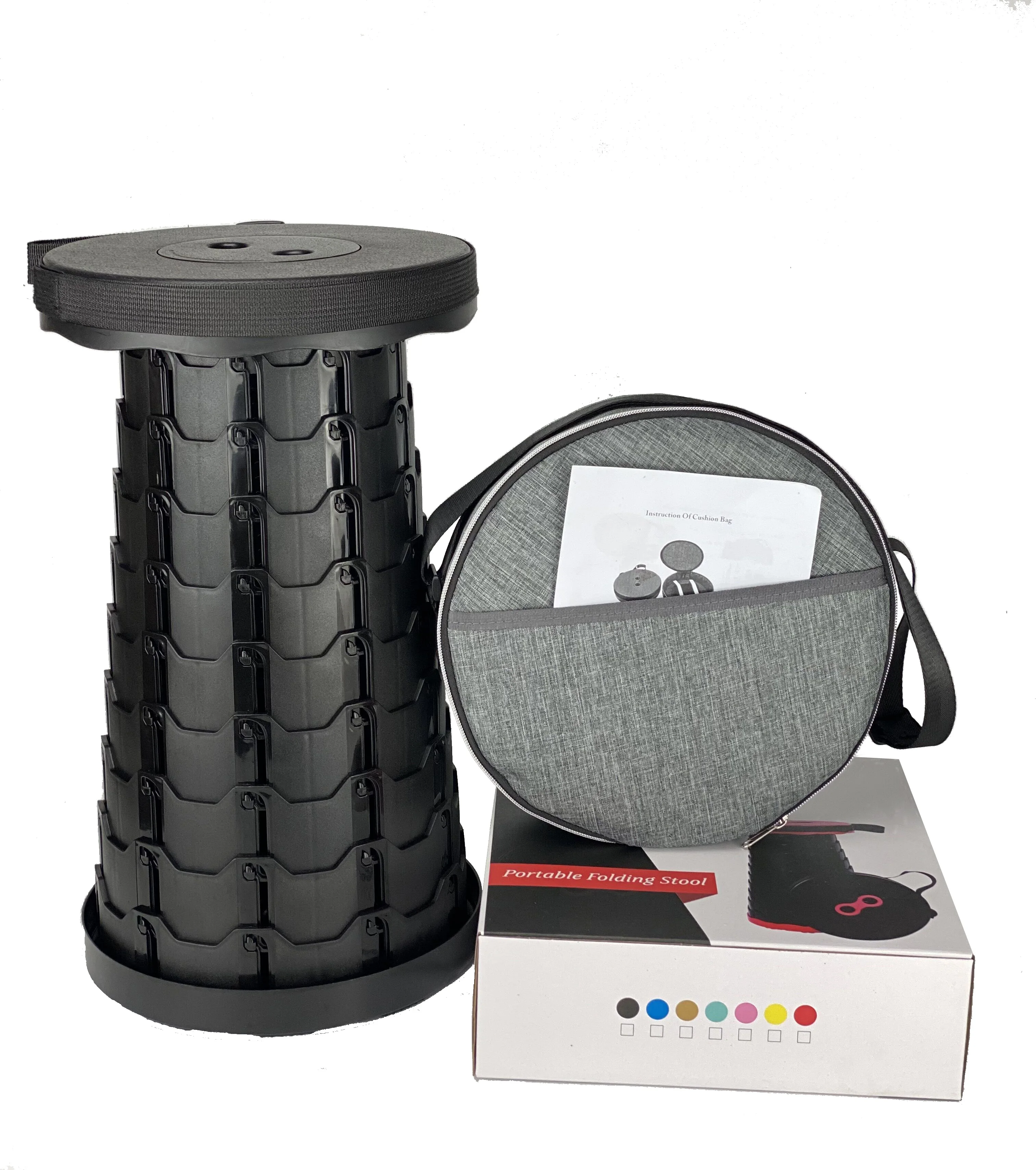 Telescopic Stool with cushion bag bearing 200KGS