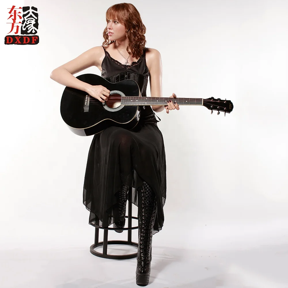 Customized Acceptable of Handmade Craft Hollywood Pop Singer Wax Statue Sculpture for Gift Souvenir
