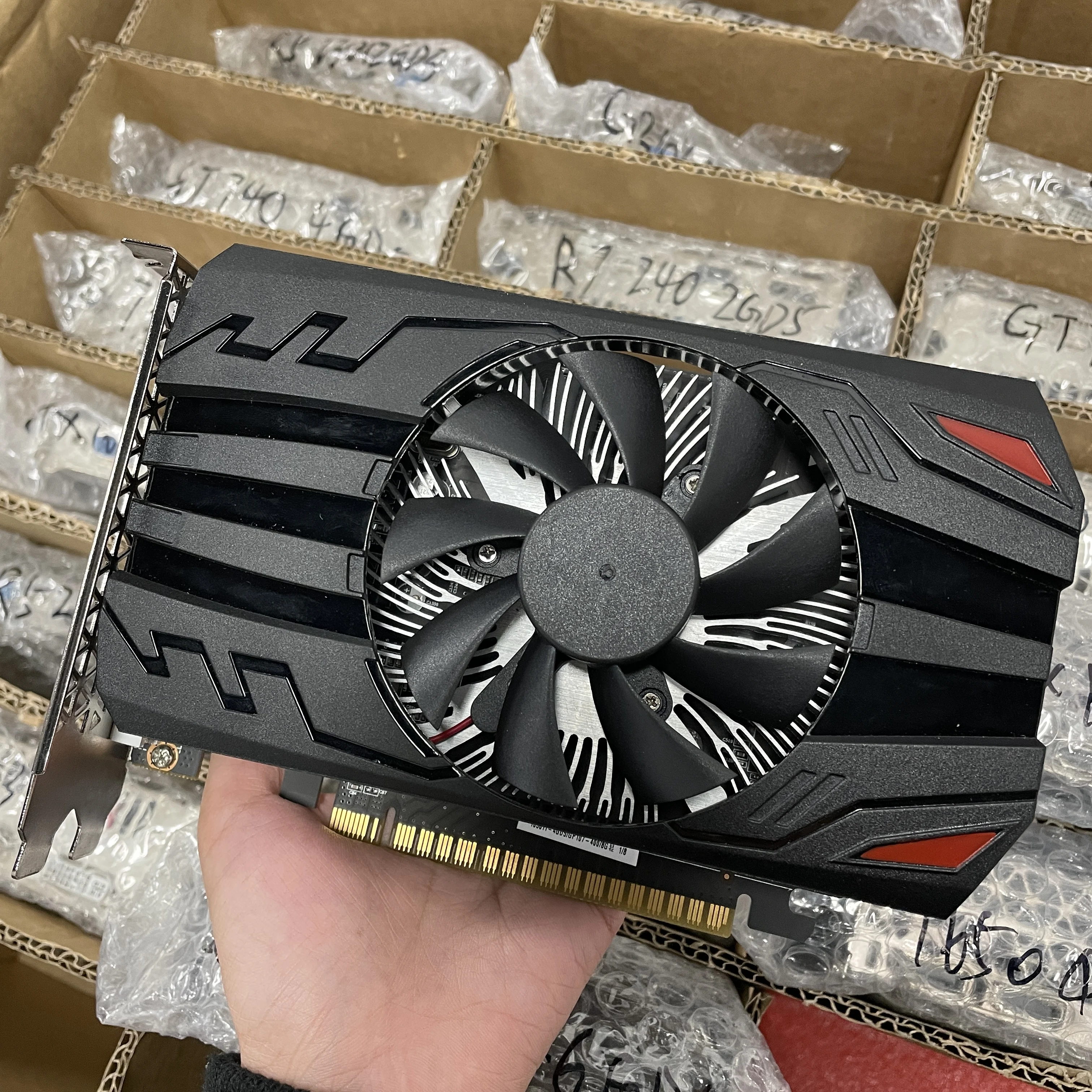 Winnfox gtx1050ti 4g Компьютерная видеокарта GDDR5 128BIT gtx 1050 ti 4 Гб игровая видеокарта