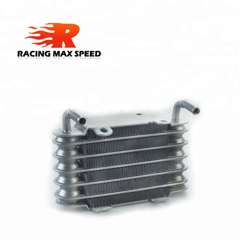 
High quality China Manufacturer car fuel system universal car and Motorcycle Small Oil Cooler silver 