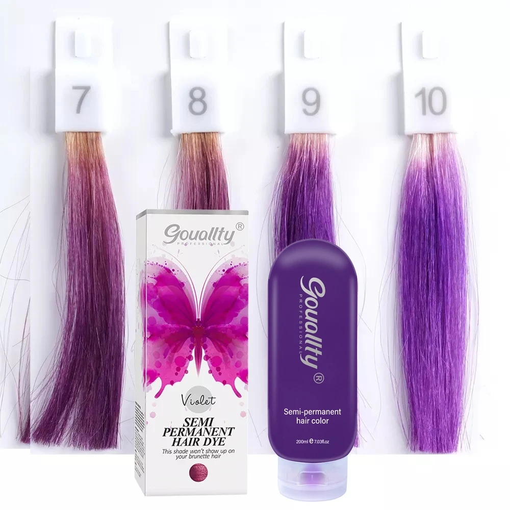 Home Use or Salon Styling Highlight Semi Permanent White Hair Dye