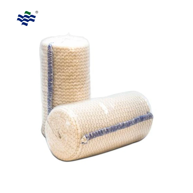 Ticare Oem Odm Guma Bandaz Elastyczny Hochelastische Bandage Haute Elasticite Rubber High Elastic Bandage With Nylon Button