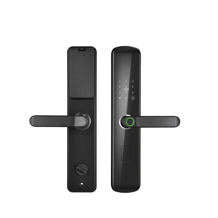 Waterproof Security Smart Lock System Hotels Aluminum Alloy Bluetooth Door Network App Data Storage Option Intelligent Access