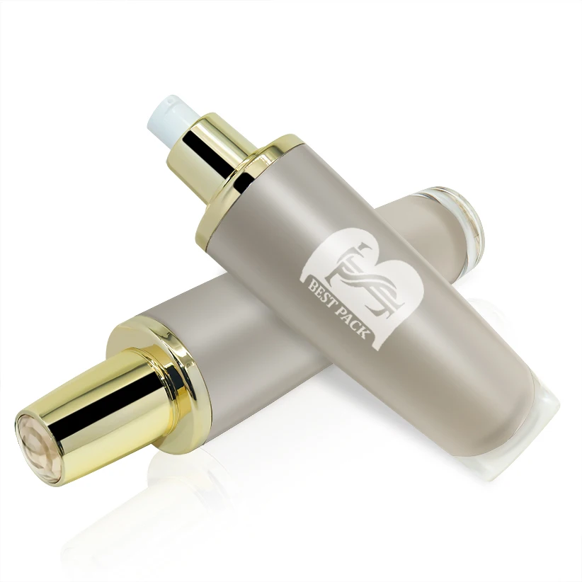 Luxury skincare packaging empty plastic acrylic cosmetic container spray bottles cream jar serum lotion pump bottle for cosmetic