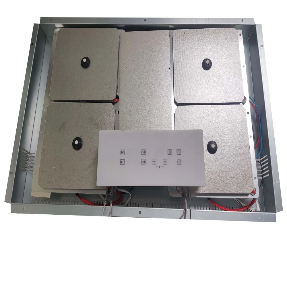 built-in induction cooker one two three four burners invisible induction cooktop invisible cooker