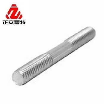 LEITE inox double end threaded stud bolt full threaded 304 stainless steel m8 threaded rod Stainless Steel parts