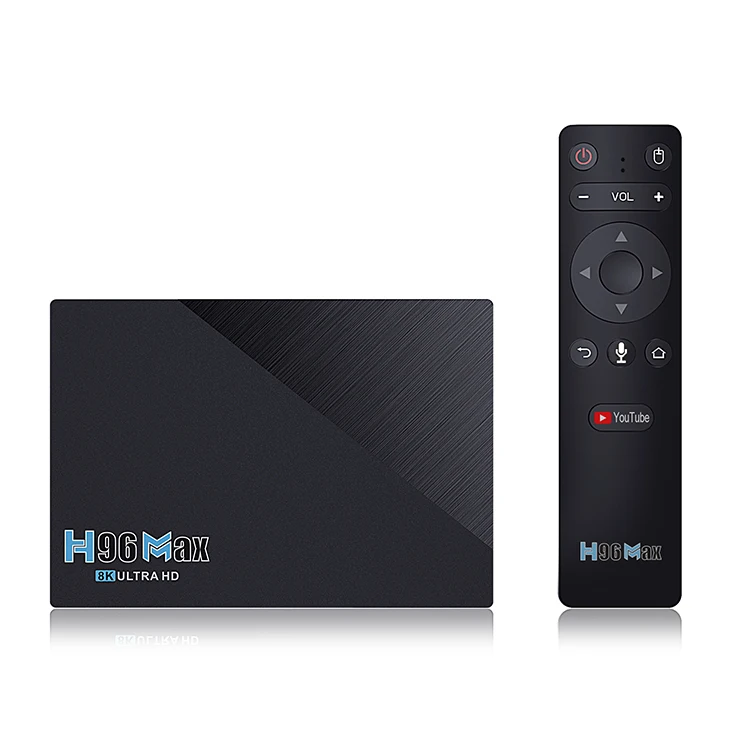 H96 Max android 11 tv box Rockchip3566 RK3566 4gb/32gb 8gb/64gb 8gb/128gb smart box 2.4G/5G wifi BT4.0 set top box
