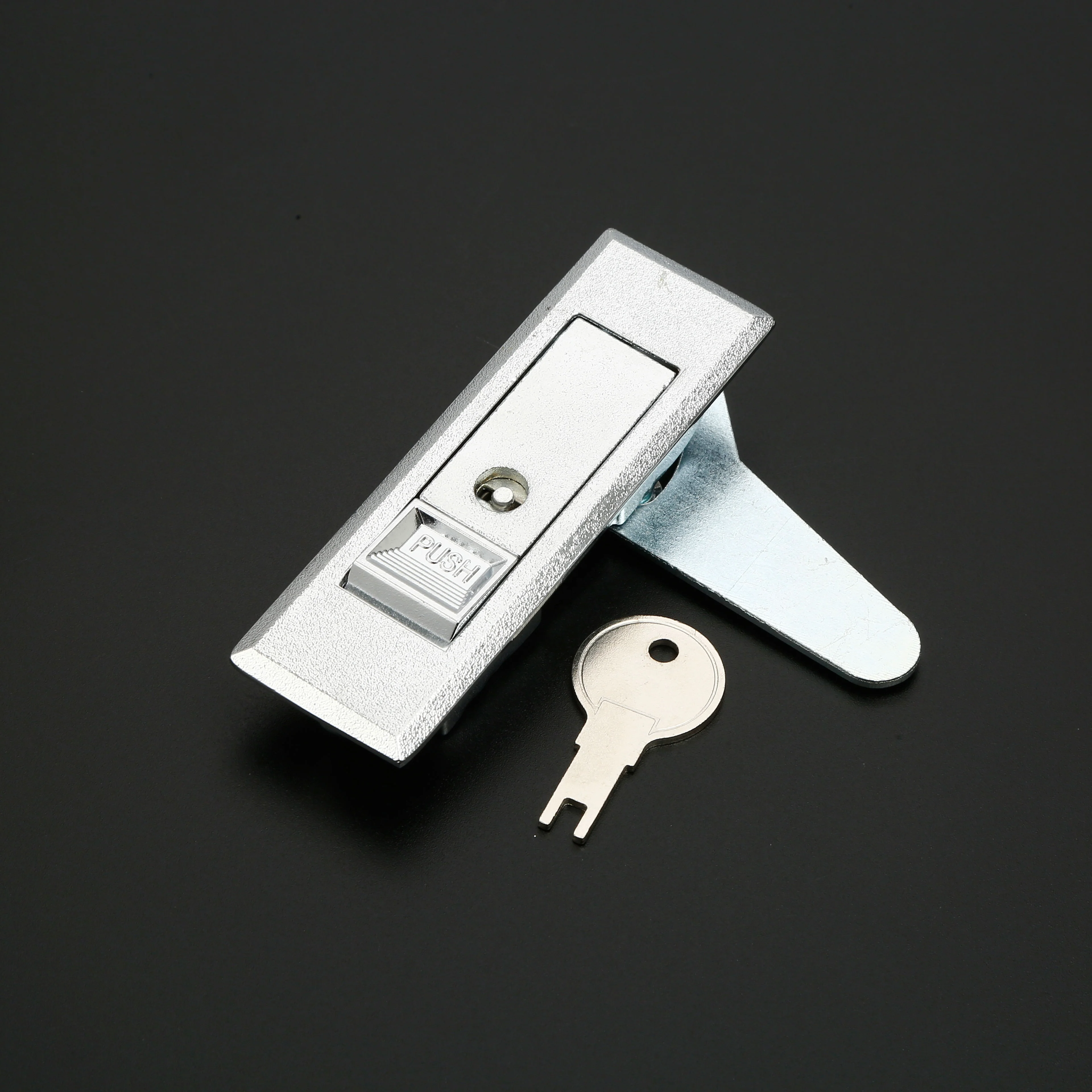 industrial MS603 series electronic push button cabinet zinc alloy panel latch fire hydrant lock