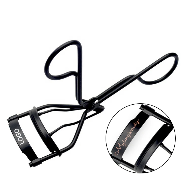 Недорогая цена, оптовая продажа, профессиональные бигуди для ресниц с упаковкой, Пользовательский логотип, черные бигуди для ресниц