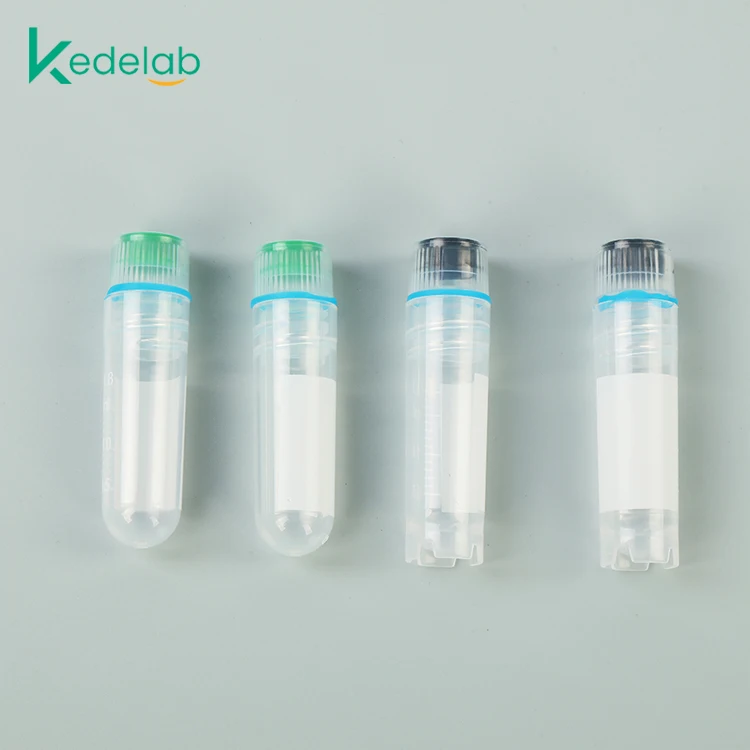 High Quality Laboratory Medical Plastic Freezing Cryovial Cryogenic Vials Cryo Tube With Gasket