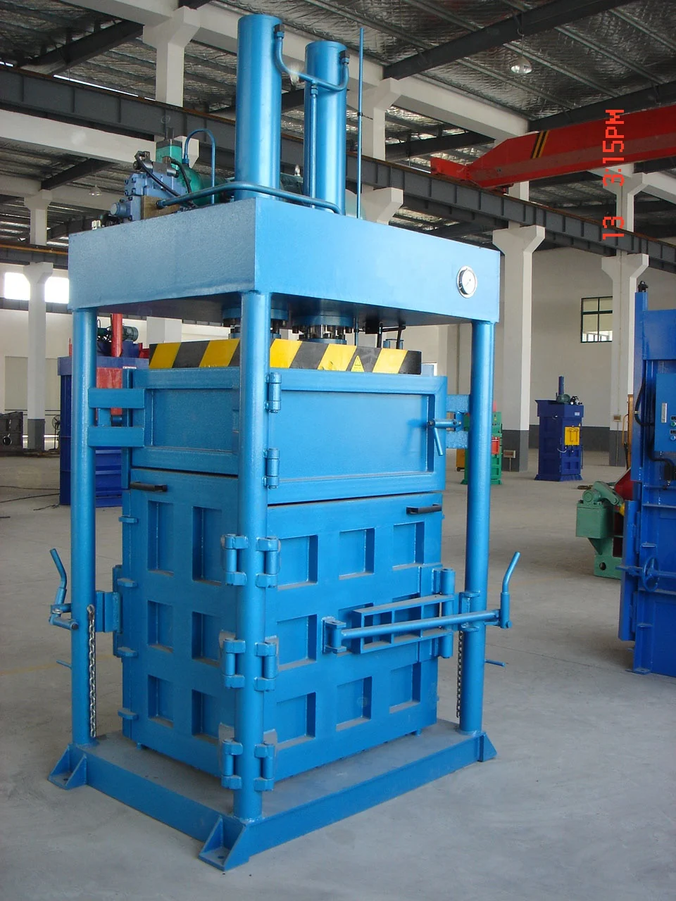 Leading product cotton yarn press baler machine/waste cotton baler/cotton fiber compactor baler machine