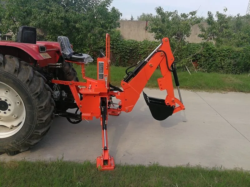 Hydraulic tractor backhoe for mini 30HP tractor
