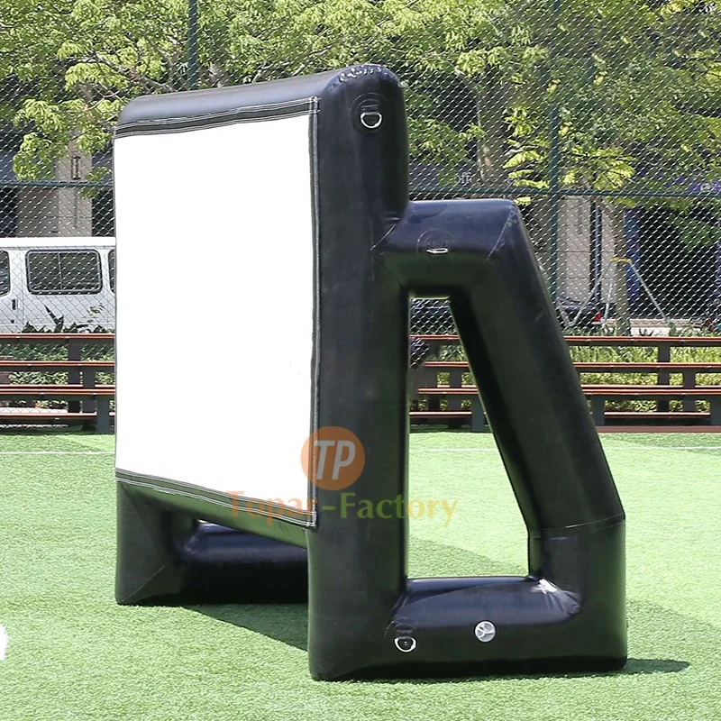 Portable Outdoor Theater Giant Air Projection Advertising & Cinema Tv Movie Jumbo Inflatable Projector Screen