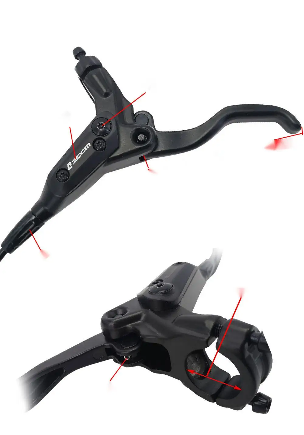 Mountain bike oil brake double piston oil disc Oil hydraulic disc kit universal