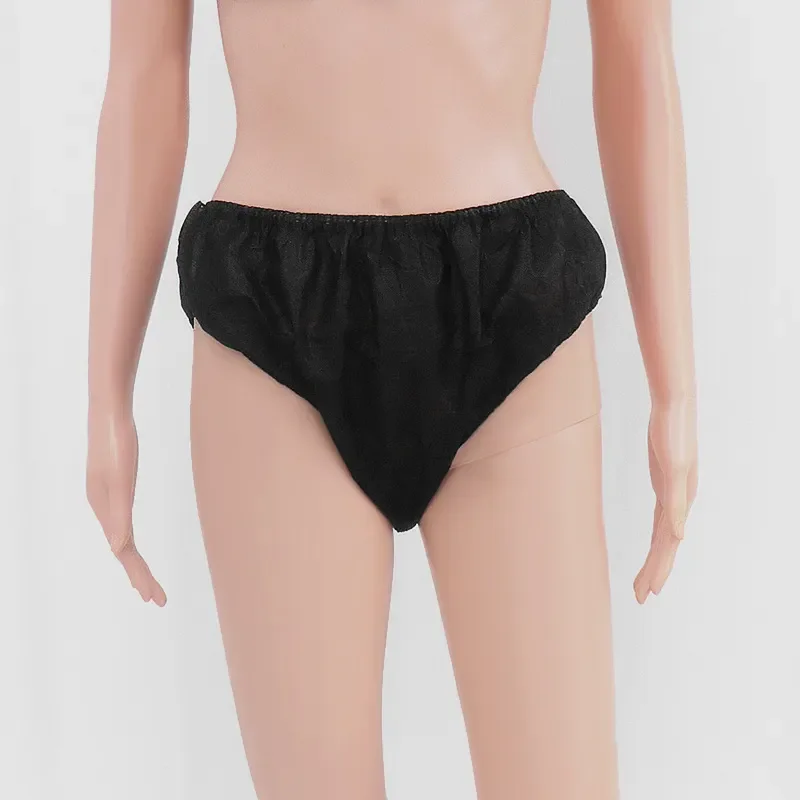 Massage Spa Hospital Postpartum Maternity Period Disposable Bra And Bikini Thong Panties Set For Women