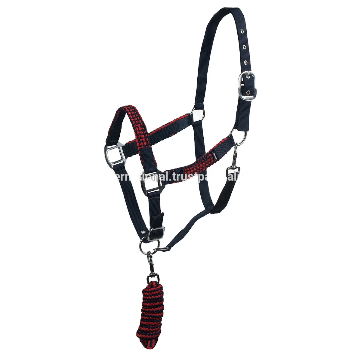 High Quality Horse Equestrisn Nylon headcollar with Matching Lead Rope Available in low Price Manufacturer In India