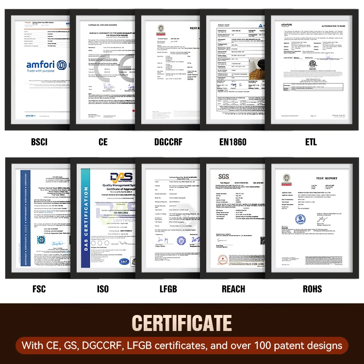 Black Outdoor Vertical barrel smoker Meat fish 3 In 1 Charcoal Bbq Grill Barbecue Smoker