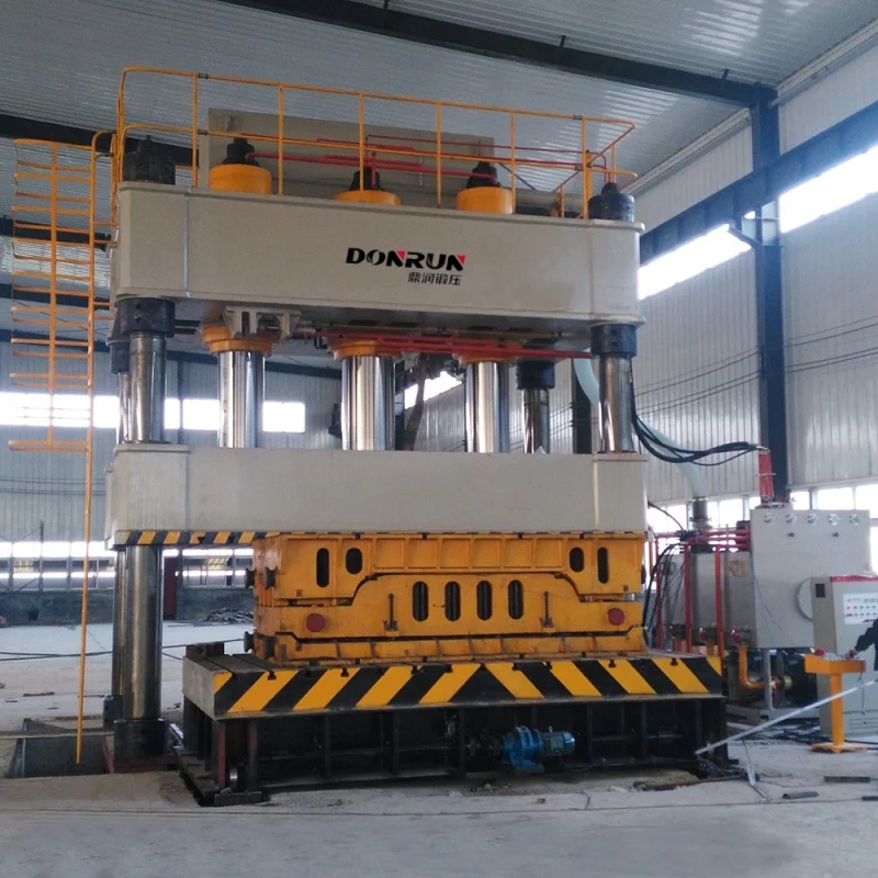 1000 Ton to 2000 Ton 4 Column Hydraulic Press Roof for Electric Vehicle