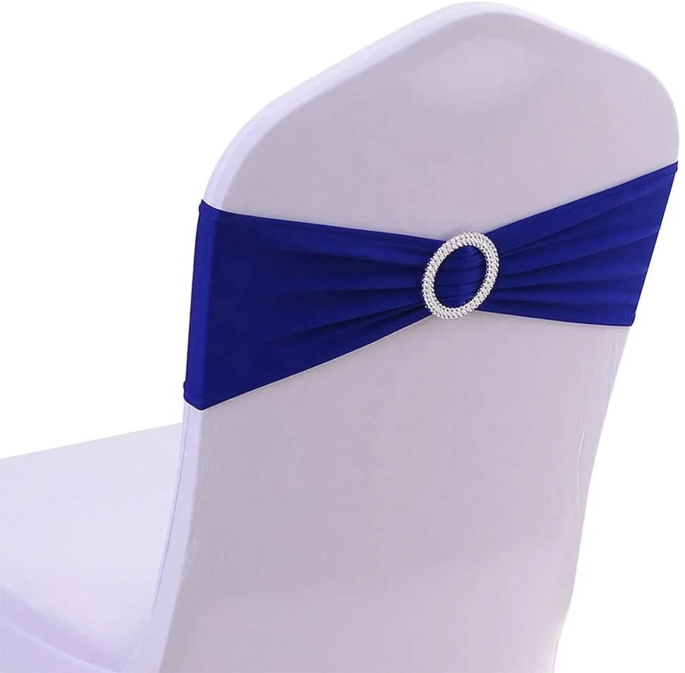 Spandex Chair Cover with Organza or Satin or Spandex Sash