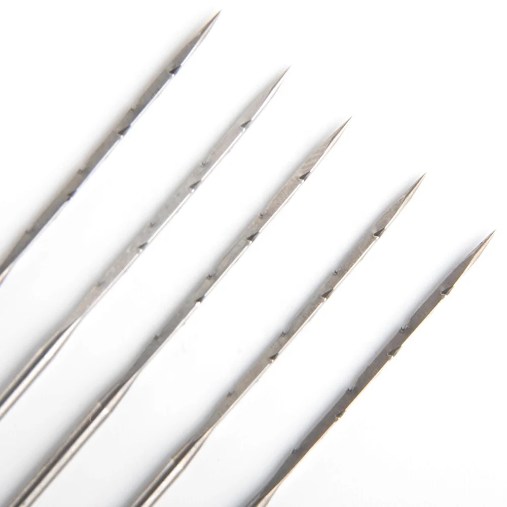 Needle punched felt 36gg M332 Triangular felting needles for 2d needle felting craft kit