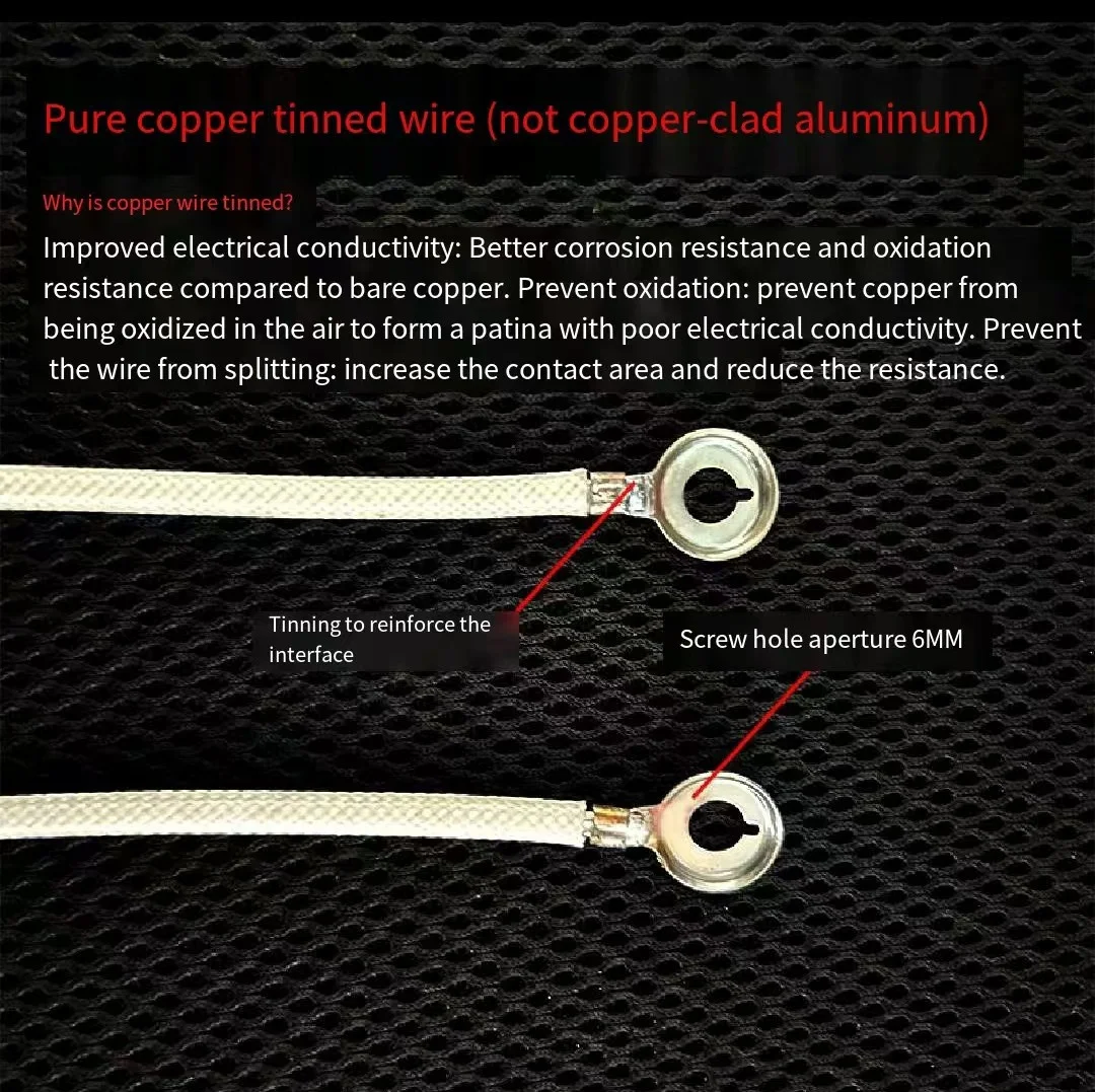 Electric vehicle Connection cable battery parallel wire copper wire bold 48v60v72v  Connection series Wire accessories