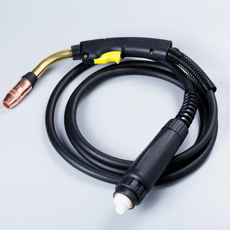 HUARUI High Performance TW4 Air-Cooled Mixed Shielded Mig Welding Torch for 400A CO2/350A Mixed Gas