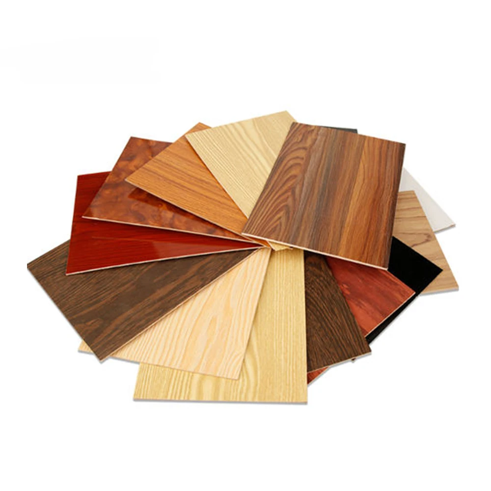 Wholesaler high gloss plain MDF board fire resistant and moisture proof MDF board for house decoration