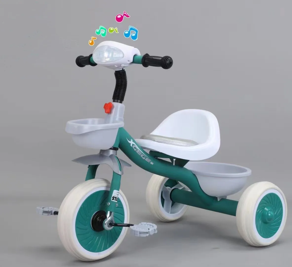 high quality small steel frame new model kids toy tricycle bike three wheel children tricycle kids push trikes plastic pedal