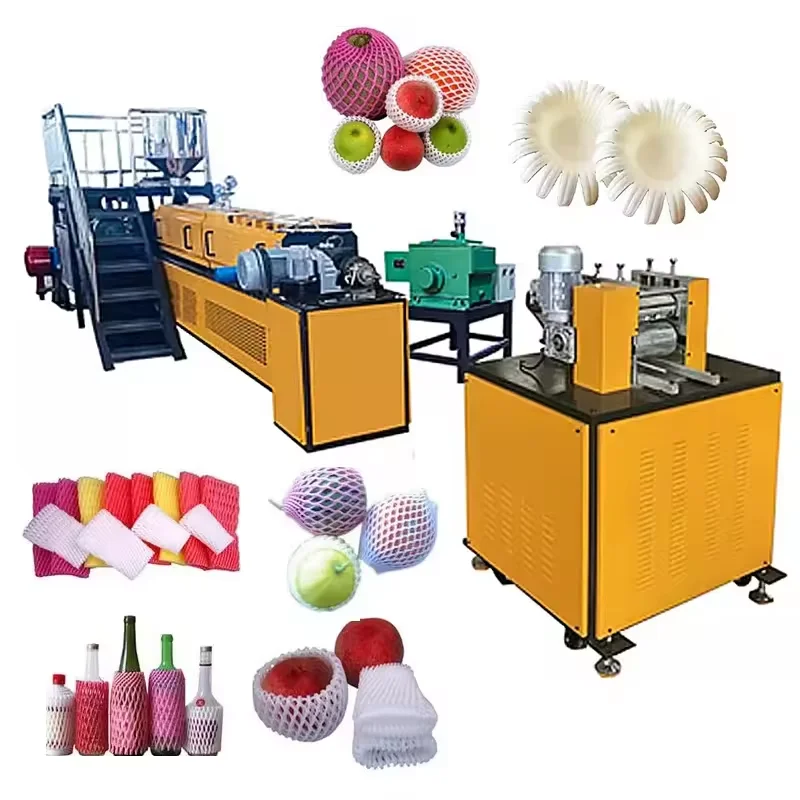Pe Foam Mango Fruit Cover Net Machine /cover/packing/packaging Extrusion Production Line