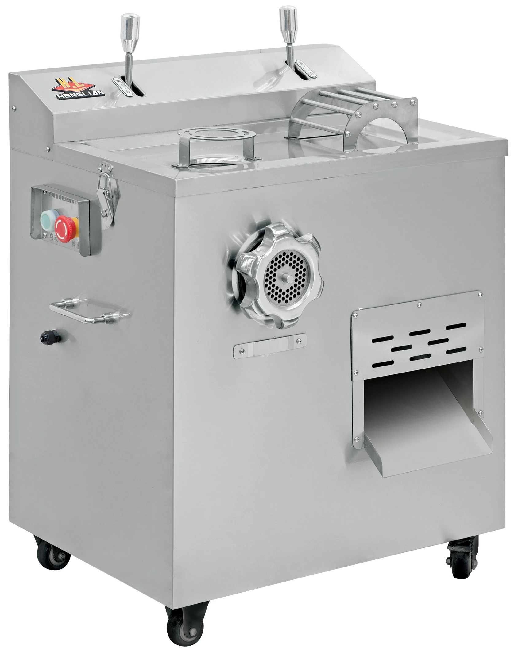 HENGLIAN JQH400L Kitchen Free stand Frozen meat processing Multifunction Meat Grinders&Slicer