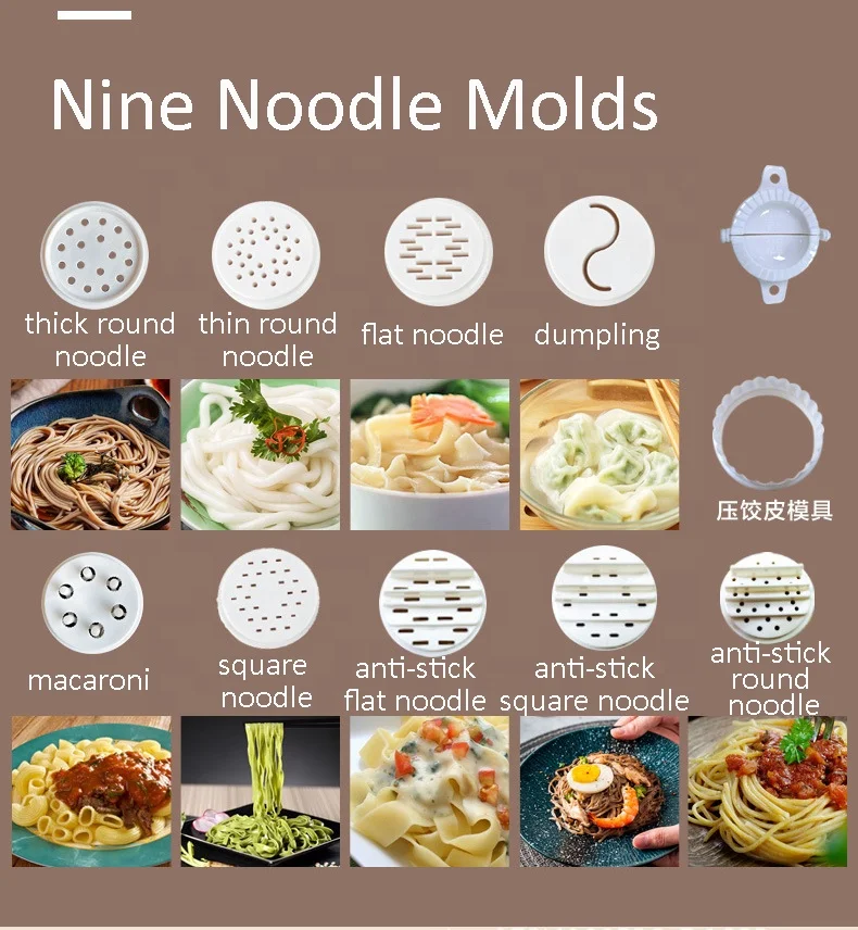 Spaghetti Noodle Machine That Makes Pasta Maker Automatic Equipment Home Electric Pasta Dough Maker