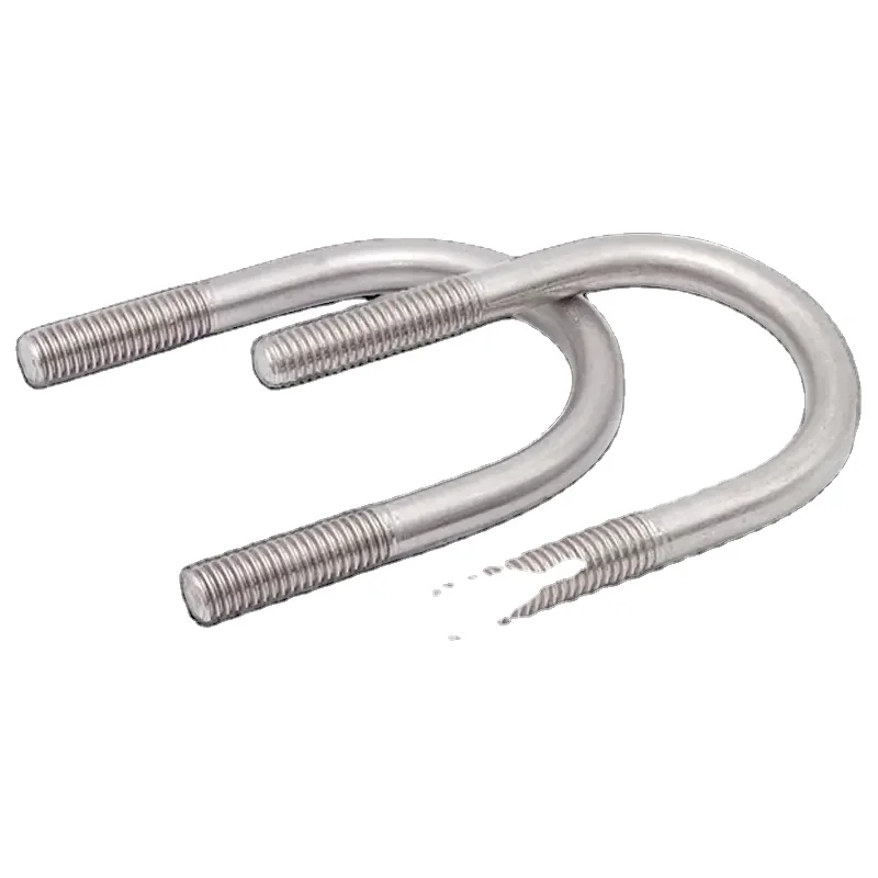 Factory supplied galvanized u bolt carbon steel Zinc plated U bolt for sale