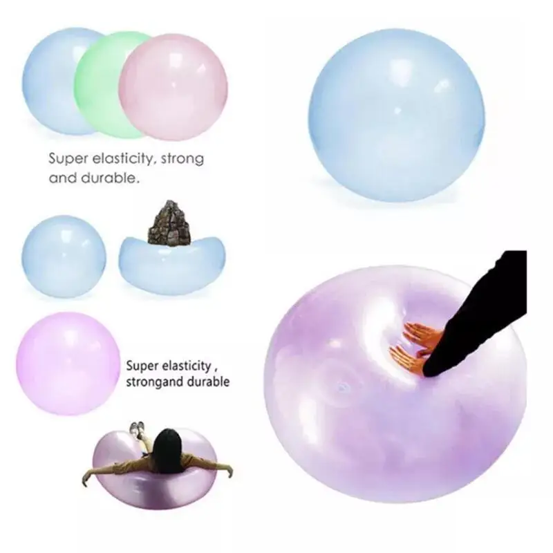 Bubble Ball Balloon Inflatable Ball Games Toys Air Or Water Filled Bubble Ball For Summer Toy