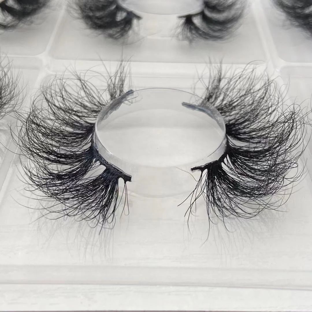  Lashes3d оптовый поставщик 25 мм норковые ресницы 3D полноразмерные оптом