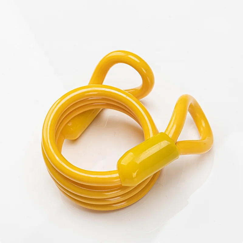 Spring Safety Rope Retractable Coiled Lanyard Steel Coiled Wire for Trailer Paddle Leash Boat Switch Engine Lanyard