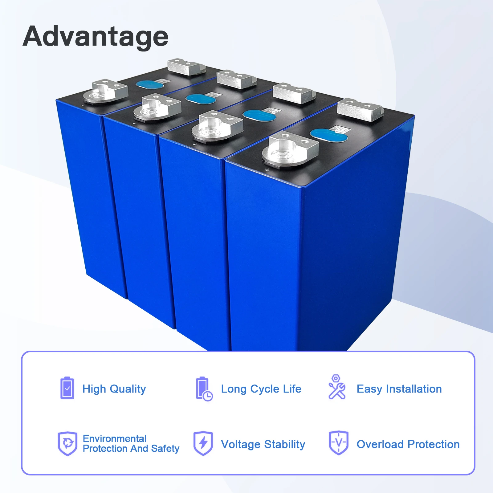 UKraine Poland Stock 280Ah LF280K 314Ah lifepo4 battery 3.2V lifepo4 cell prismatic lifepo4 batterie for DIY 48V solar storage
