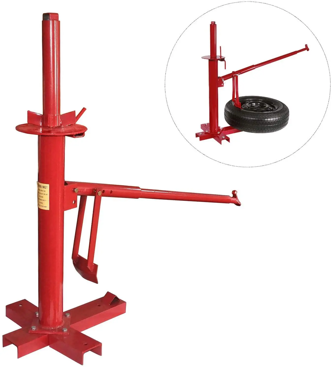 High quality 4 to 21 Inch Multiple Functional portable tire changer machine by hand for Truck/Bus Wheel
