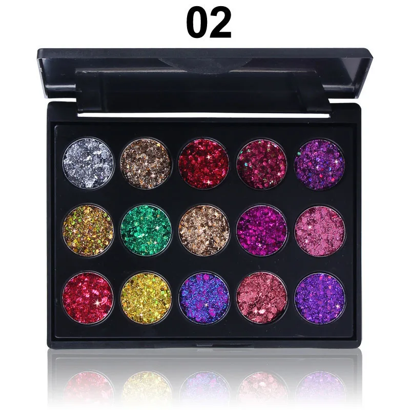 Wholesale Glitter Eyeshadows Women Vegan Maquillage Diy Highly Pigmented Palette For Women Eye Shadow Eyeshadow Palette