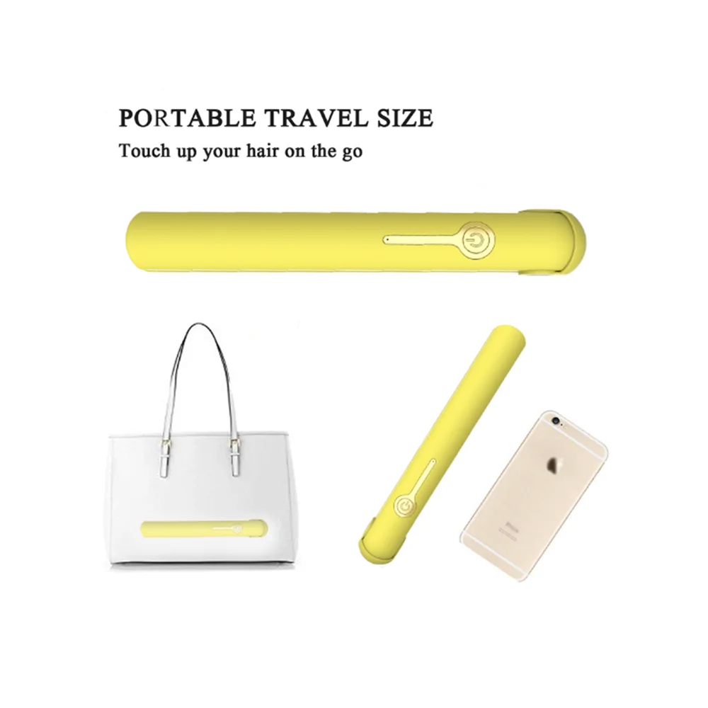 Wholesale wireless cordless usb new cute portable best mini hair straightener