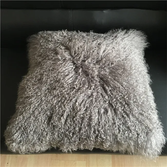 different Luxurious Sheep Skin Cushion Cover